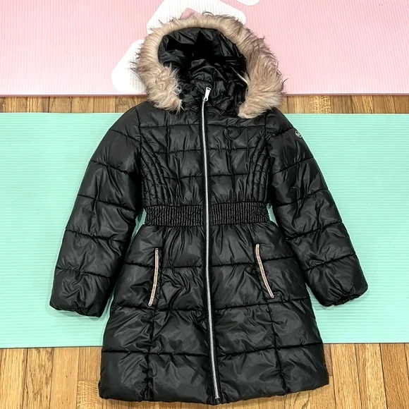 Gold Puffer Jacket Mk Jacket Kids MICHAEL KORS KIDS Giubbotto